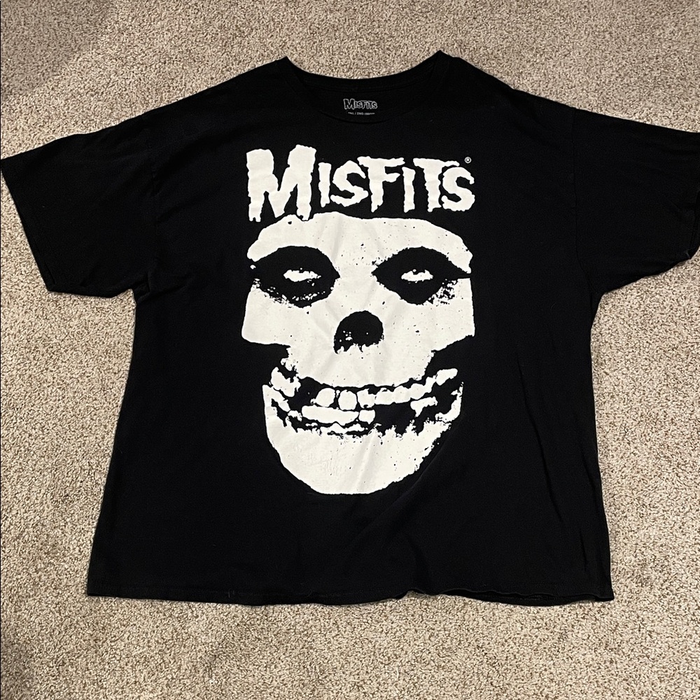 Misfits Black Graphic T-Shirt